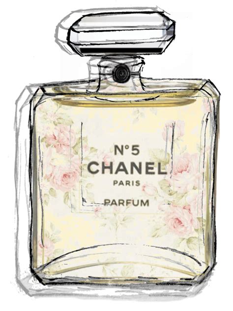 chanel scented bottle art.